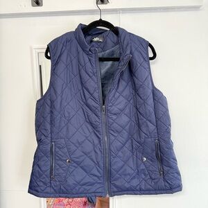 Alpine Blue Quilted Women's Vest